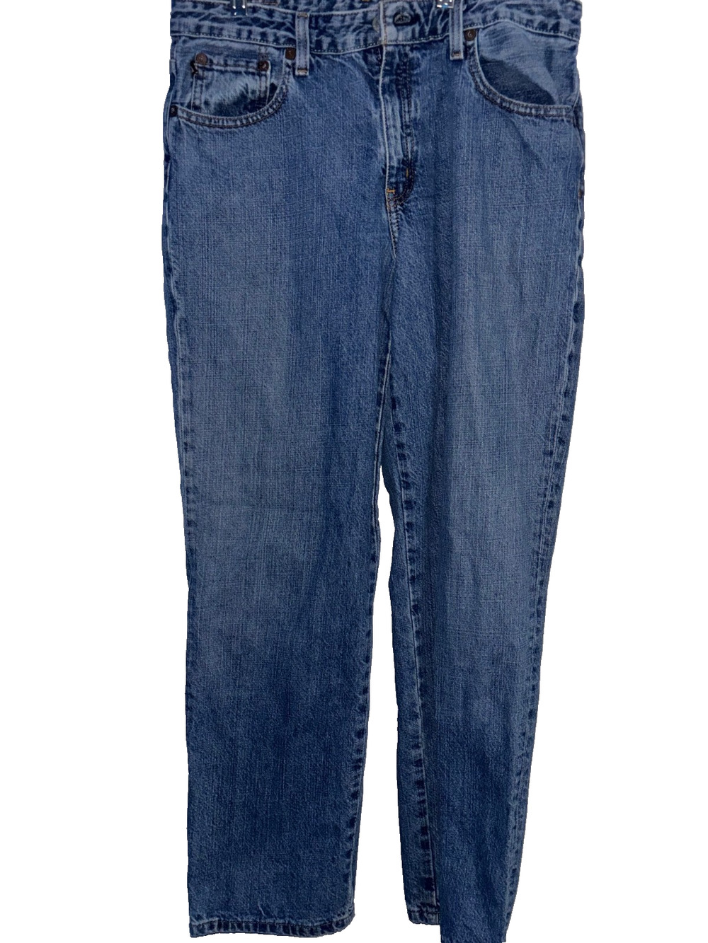 Vintage Ralph Lauren Saturday Jeans Women 8 Mom Straight Cotton Denim 30x29